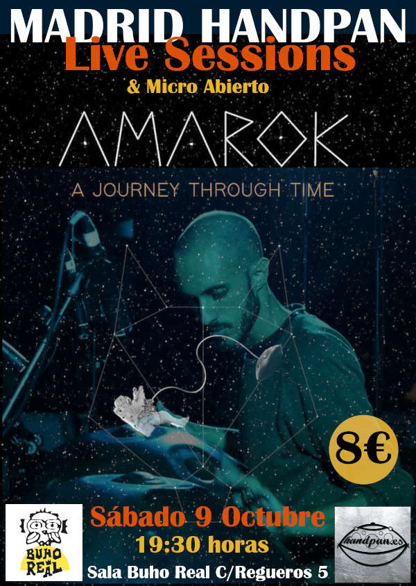 concierto handpan Amarok en Madrid