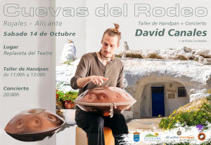 David Canales Handpan concierto Alicante