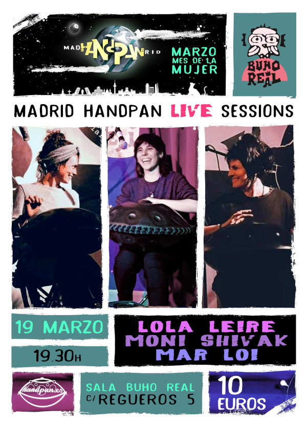 Madrid Handpan Live Sessions: dia de la mujer player