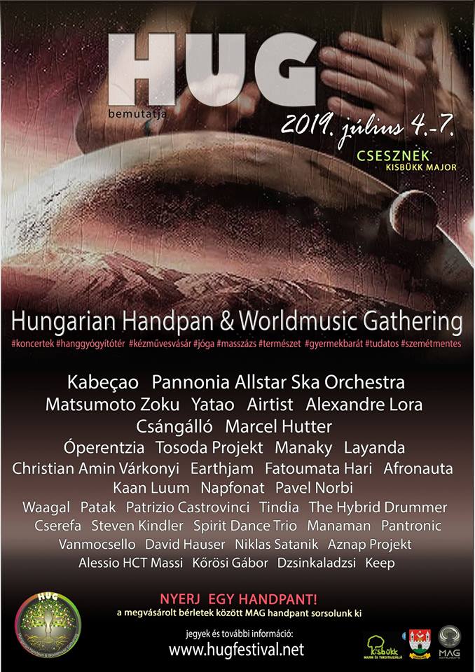 Hug Handpan Festival Hungria