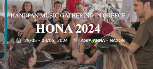 Hona 2024: Festival Handpan en Grecia